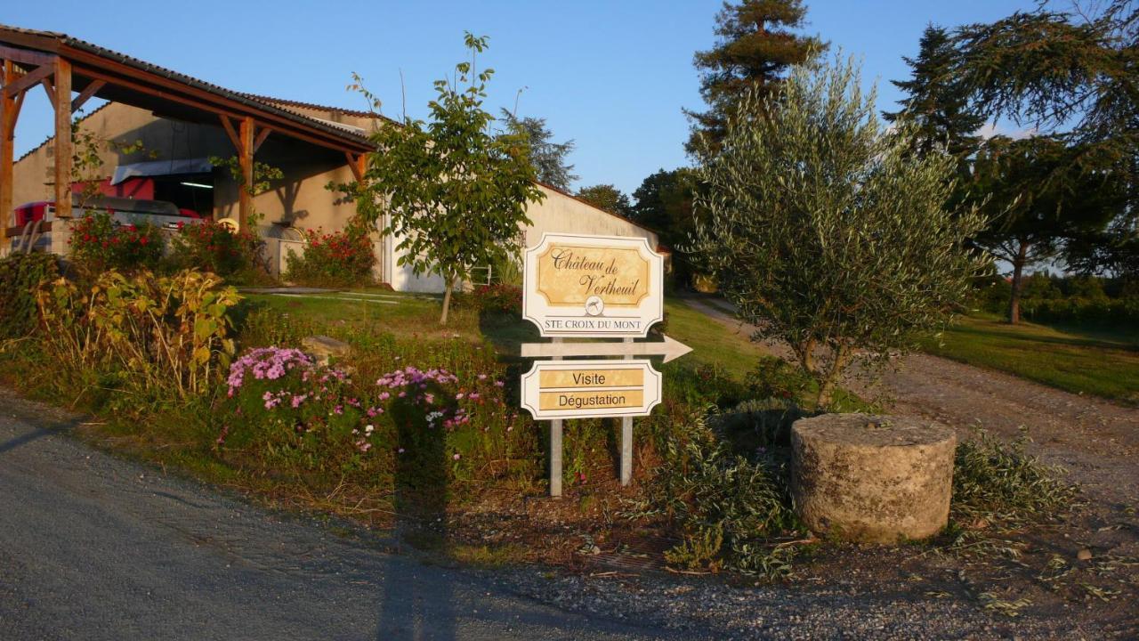 Chateau De Vertheuil Villa Sainte-Croix-du-Mont Exterior photo